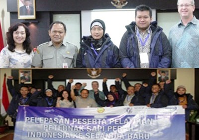 Kementan Lepas 12 Peternak Ikuti Pelatihan di Selandia Baru